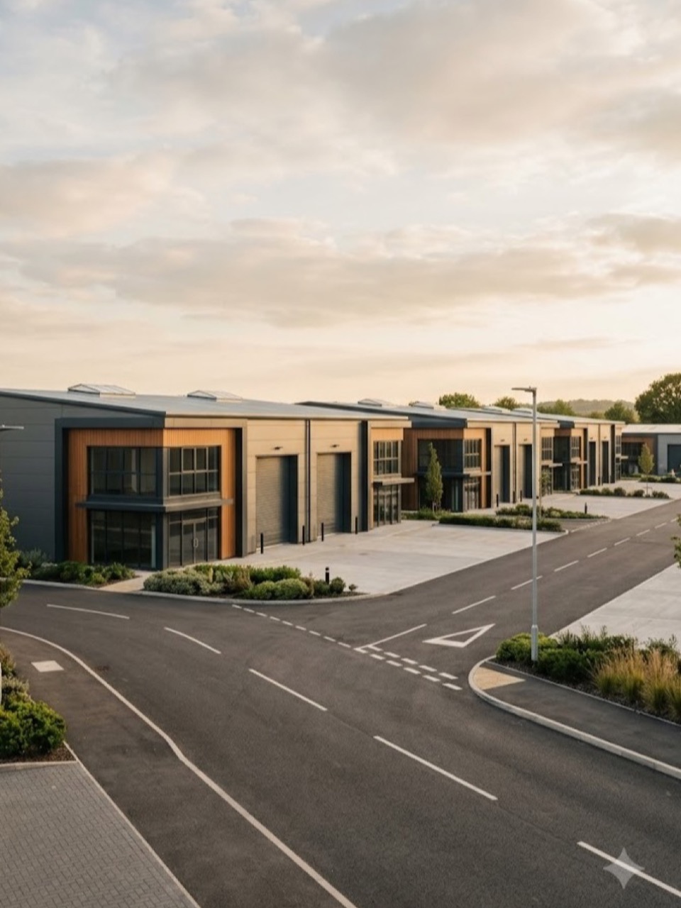 A modern multi-let industrial estate